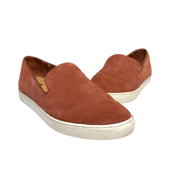 Birdies Swift Suede Slip On Sneaker Rust 5.5 - Picture 1 of 8